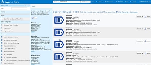 BIOVIA Inventory BIOVIA Inventory