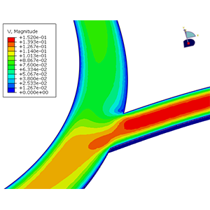 abaqus-tutorial-Pulsating-flow-in-a-bifurcated