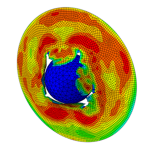 abaqus-tutorial-ball-plate-impact