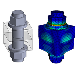 abaqus-tutorial-bolts abaqus-tutorial-bolts
